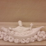 Nikolaus-Relief am Alatar - St.-Nikolaus-Kirche