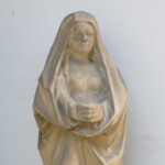 Detail Kreuzigungszene an der St.-Nikolaus-Kirche